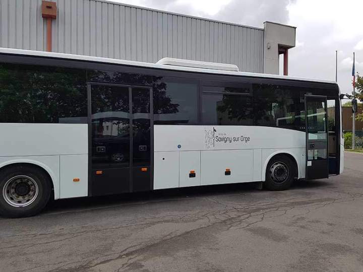 Flocage bus Puiselet-le-Marais