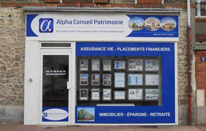 Enseigne magasin sur mesure Puiselet-le-Marais