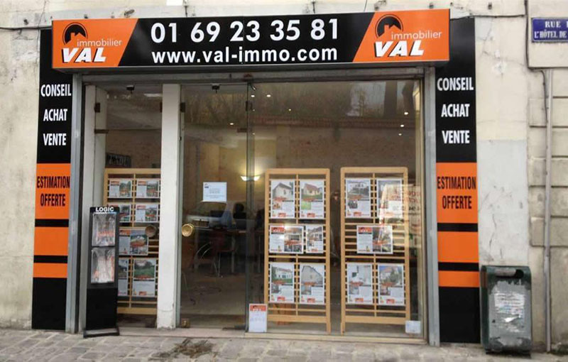Enseigne magasin sur mesure Arpajon