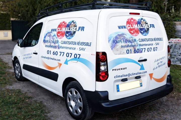 Service flocage véhicule Puiselet-le-Marais