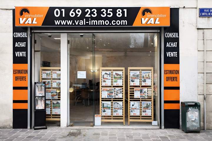 Réalisation enseigne magasin Puiselet-le-Marais