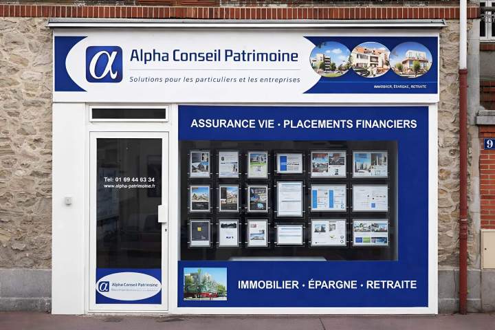 Enseigne magasin Puiselet-le-Marais